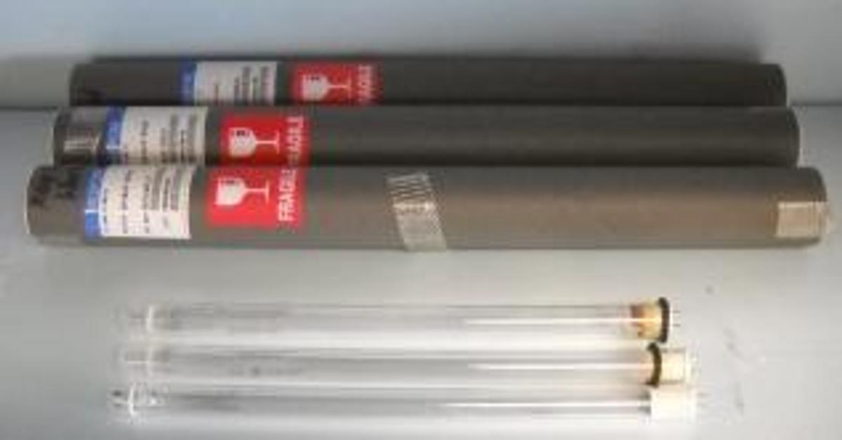 Used QTY. 3. MILLIPORE UV LAMPS FOR MILLI Q CAT. NO. QUVLQ501.