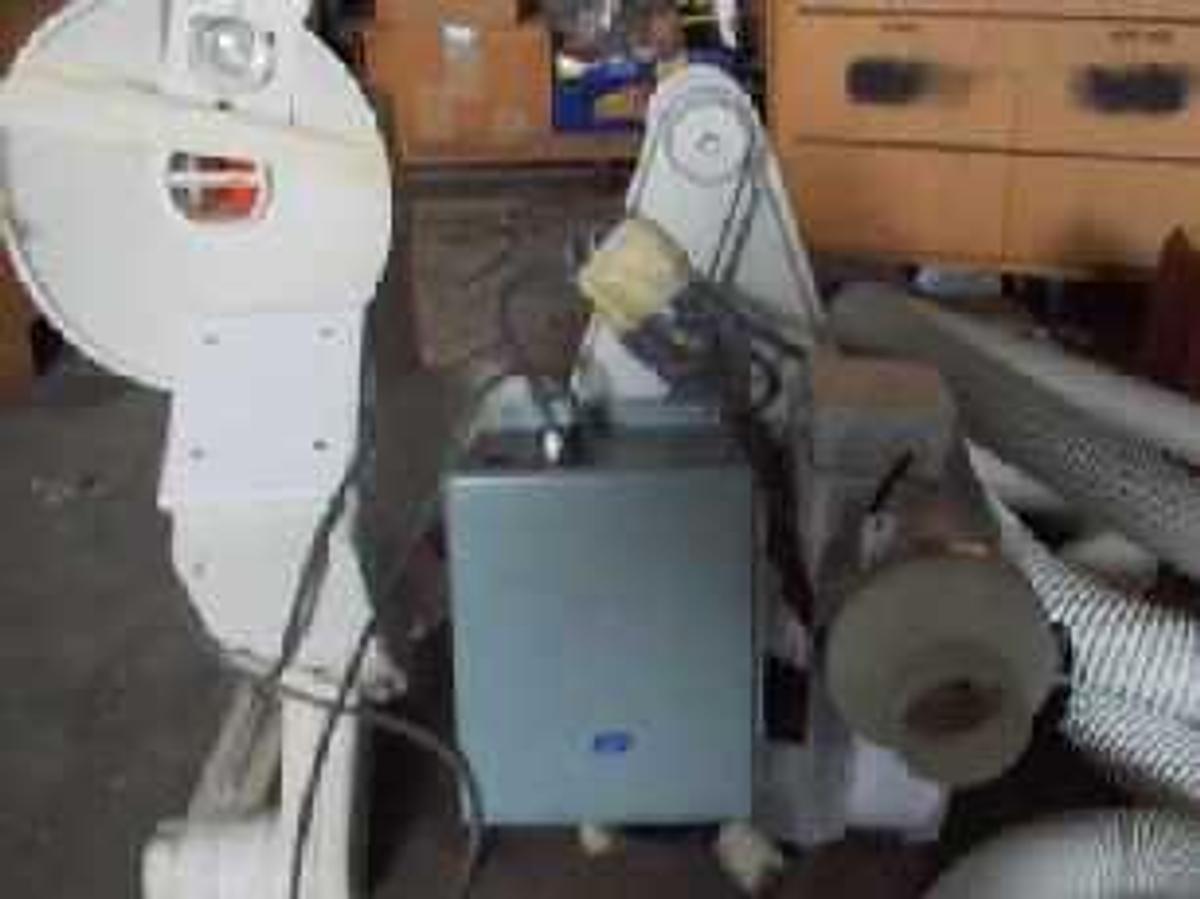 Used QTY. 1. NEDERMAN EXTRACTION UNIT CONSISTING OF CENTRIFUGE BLOWER AND VACUUME