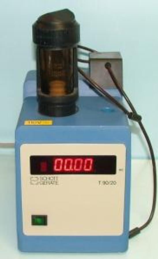 Used QTY. 1. SCHOTT GERATE T 90/20 GMBH D 6238 HOFHEIM A TS TYPE: T 90 NR 405210.