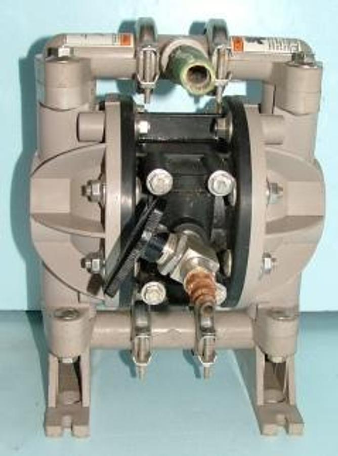 Used QTY. 1. ARO INGERSOLLRAND DIAPHRAM PUMP PLASTIC CONSTRUCTION