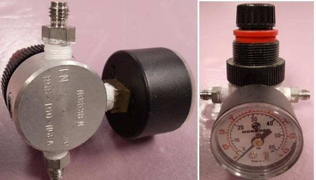Used NORGEN REGULATOR 0-60 PSI R06-100-NGEA.