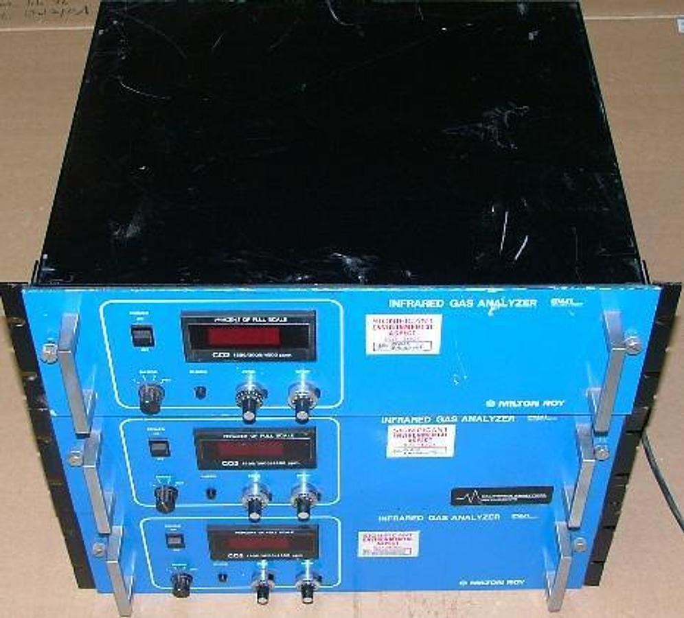 Used MILTON ROY INFRARED GAS ANALYZER FUSI ELECTRIC