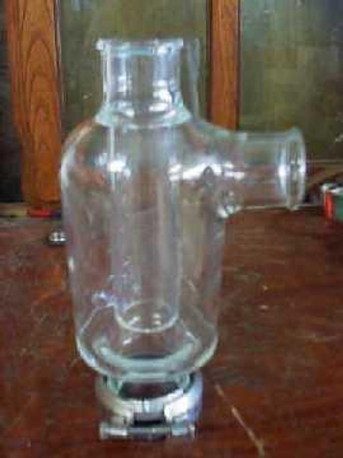 Used GLASS SINK TRAP (lbx0302h)