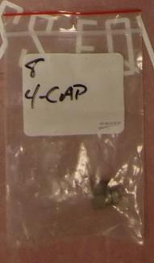 Used HOSCO STAINLESS STEEL LINE CAP 3/8" NEW CONDITION.