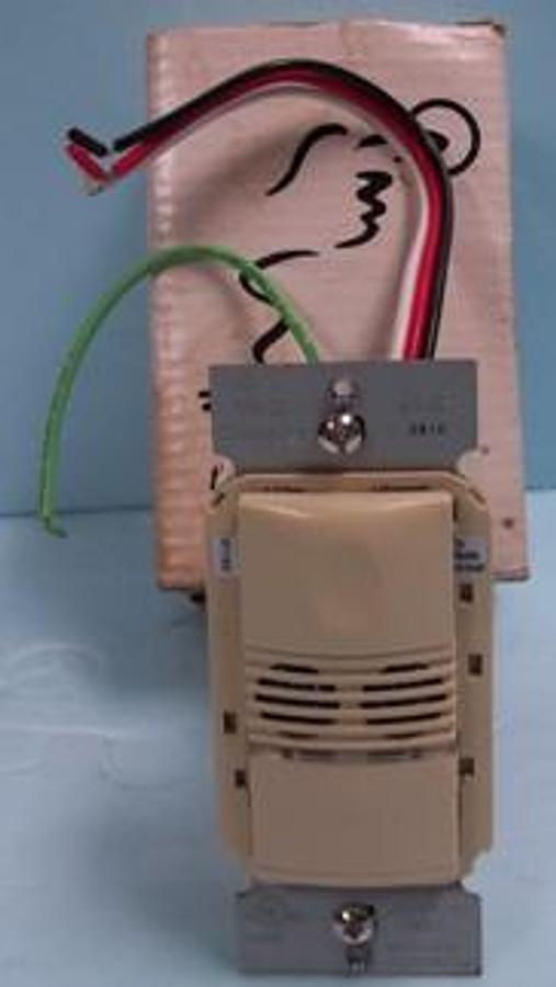 Used QTY. 1. LEGRAND WATT STOPPER DW-100 DUAL TECHNOLOGY (PIR/ULTRASONIC) WALL SWITCH OCCUPANCY SENSOR 120/230/277VAC