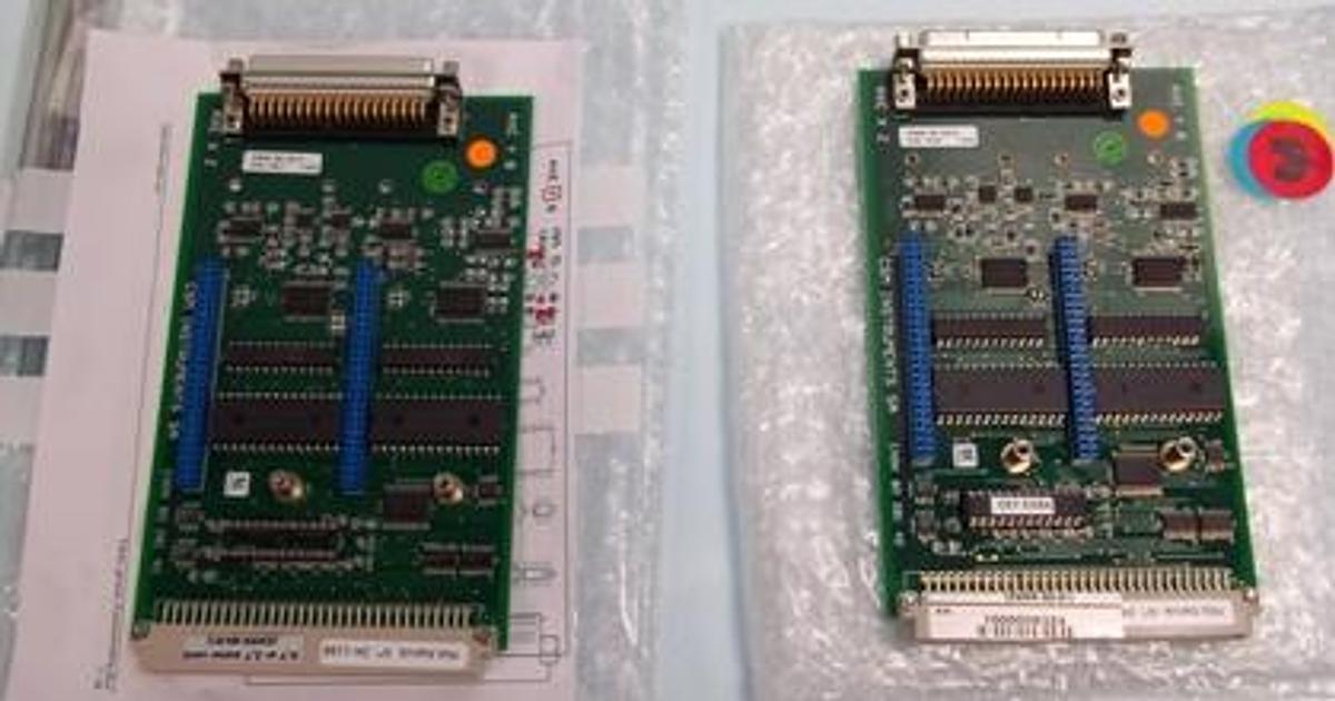 Used QTY. 2. ANTON PAAR BOARD X