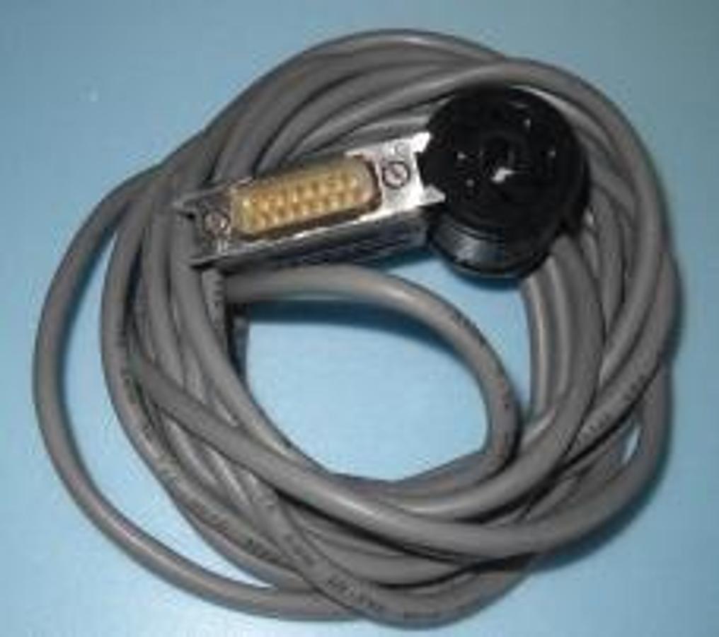 Used AMPHENOL EQUIPMENT CORD (GREY) 14'19" RW CINCH DA-15P