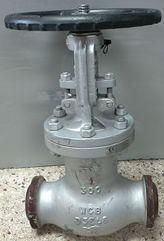 Used SWI 3" 300 WCB BELLOWS SEAL BUTTWELD GLOBE VALVE D3EL6 R4