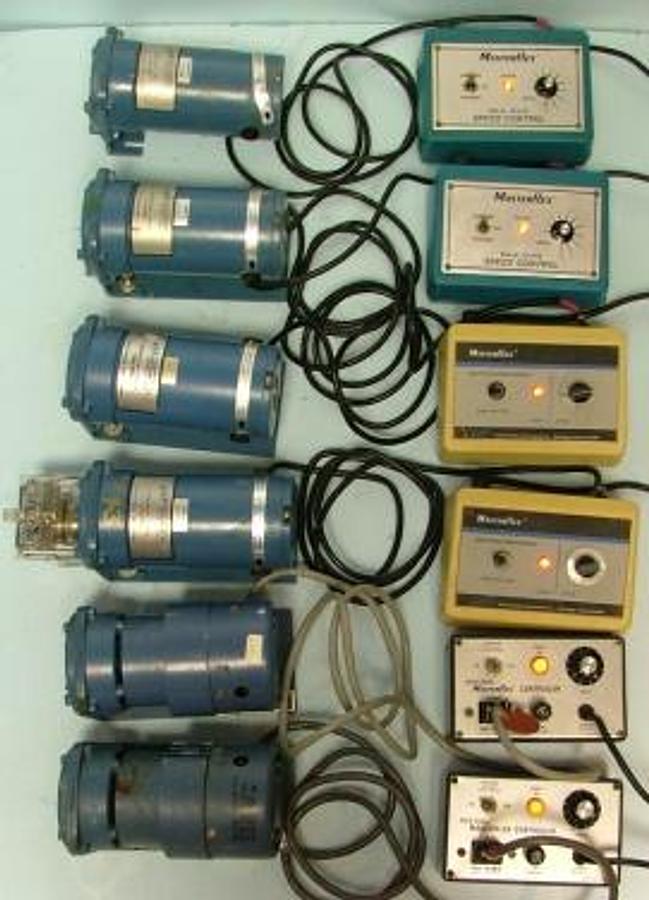 Used QTY. 6. MASTERFLEX CONTROLLERS WITH MOTORS CONTROLLERS