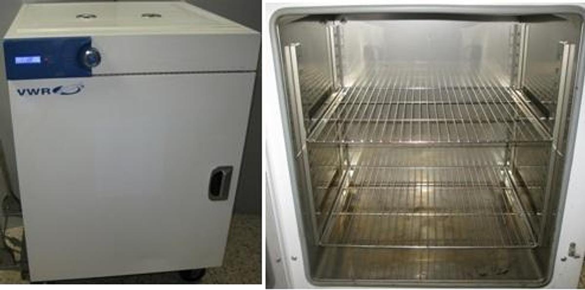 Used QTY. 1. VWR GRAVITY CONVECTION OVEN