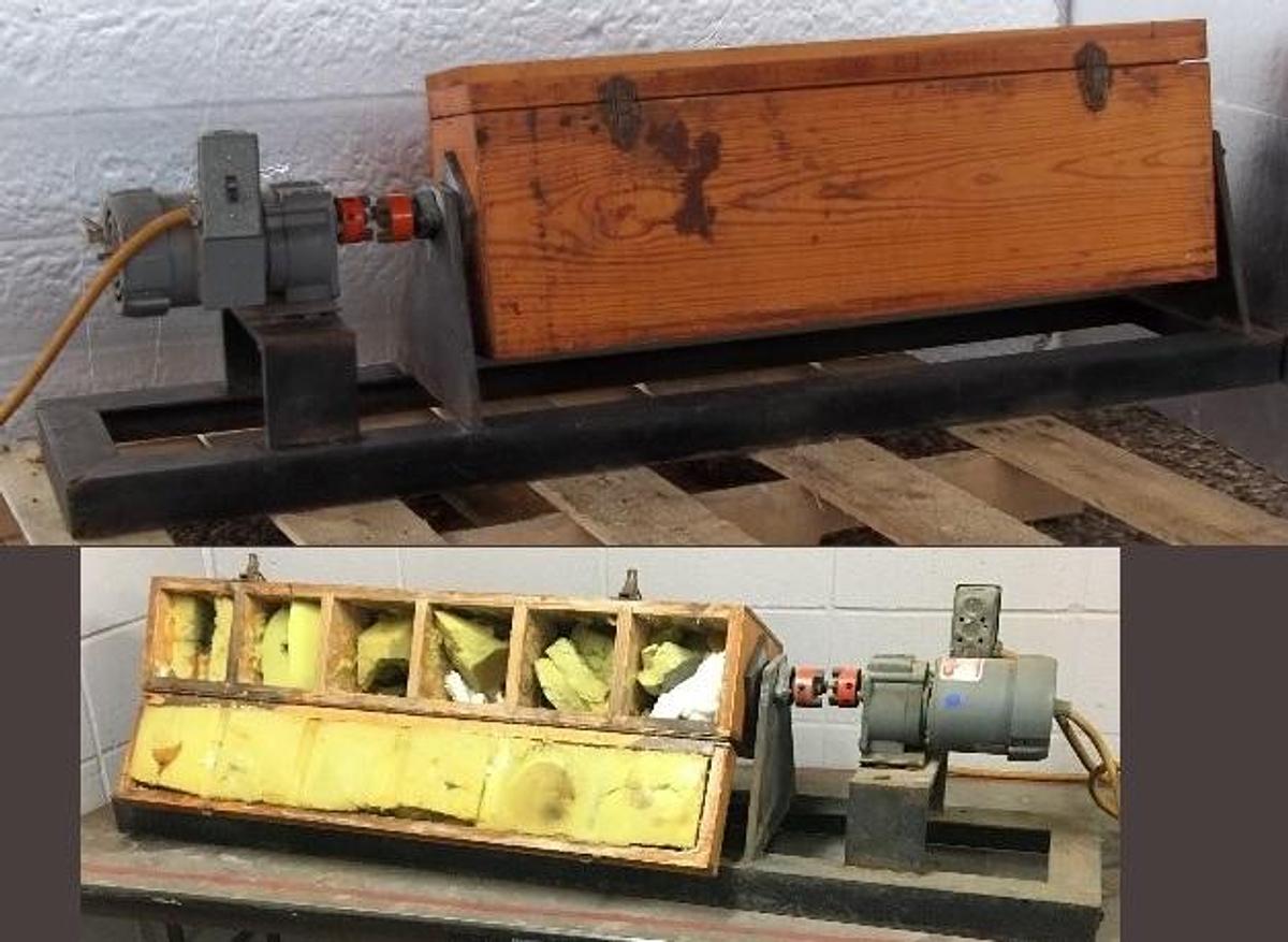 Used QTY. 1. INDUSTRIAL QUALITY CONTROL TESTING 6 PLACE AGITATOR