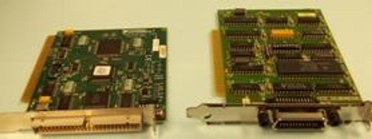 Used QTY. 2. PC BOARDS (NATIONAL INSTRUMENTS) .