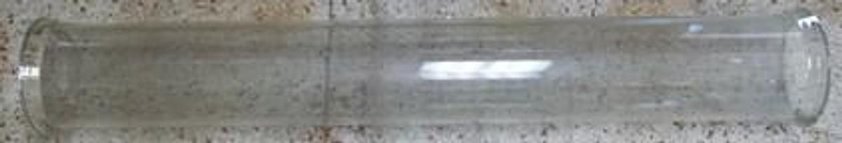 Used PYREX GLASS 6" GLASS PIPE 4' LONG BEADED ENDS.