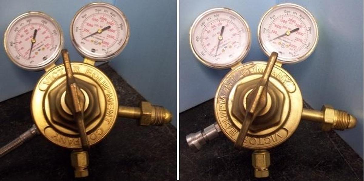 Used VICTOR EQUIPMENT CO. PRESSURE REGULATORS
