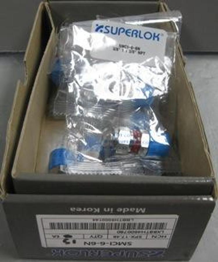 Used SUPERLOK 3/8" TUBE X 3/8" NPT