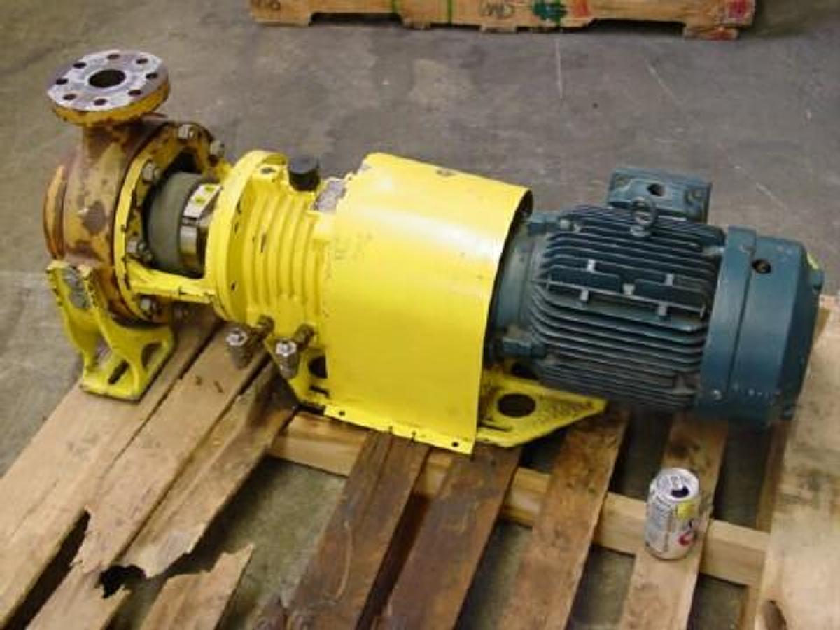 Used QTY. 1. A.W. CHESTERTON COMPANY ADVANCED SYSTEMS DIV. CENTRIFUGAL PUMP