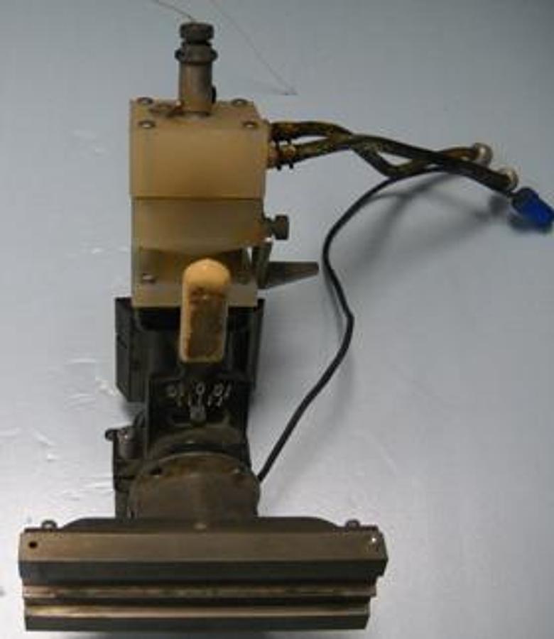 Used QTY. 1. ATOMIC ABSORPTION SPECTROPHOTOMETER BURNER HEADS 4-1/2" LONG WITH STAND