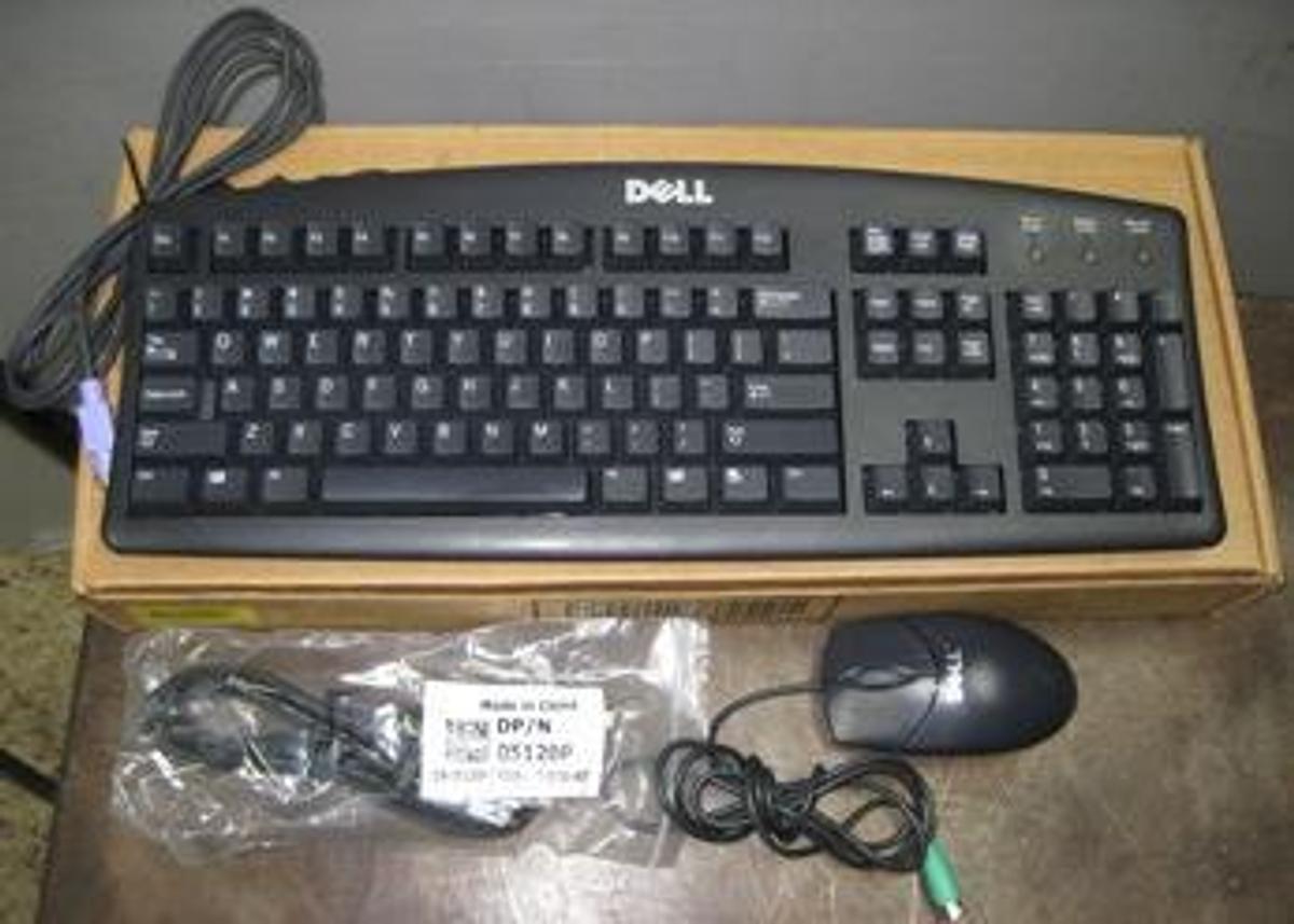 Used LOGITECH MK120 PLUG AND PLAY USB COMBO KEY BOARD AND MOUSE