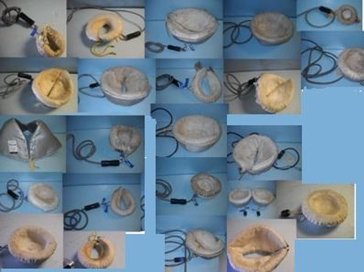 Used QTY. 1. LOT GLAS-COL HEATING MANTLES CONSISTING OF: QTY. 1. GLAS-COL HEMISPHERICAL MANTLE SOFT SHELL 500ML 115V