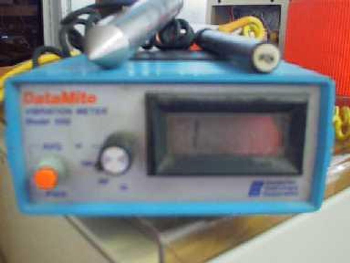 Used QTY. 1. CENTURION INSTRUMENT CORP. DATAMITE VIBRATION METER MODEL 1050