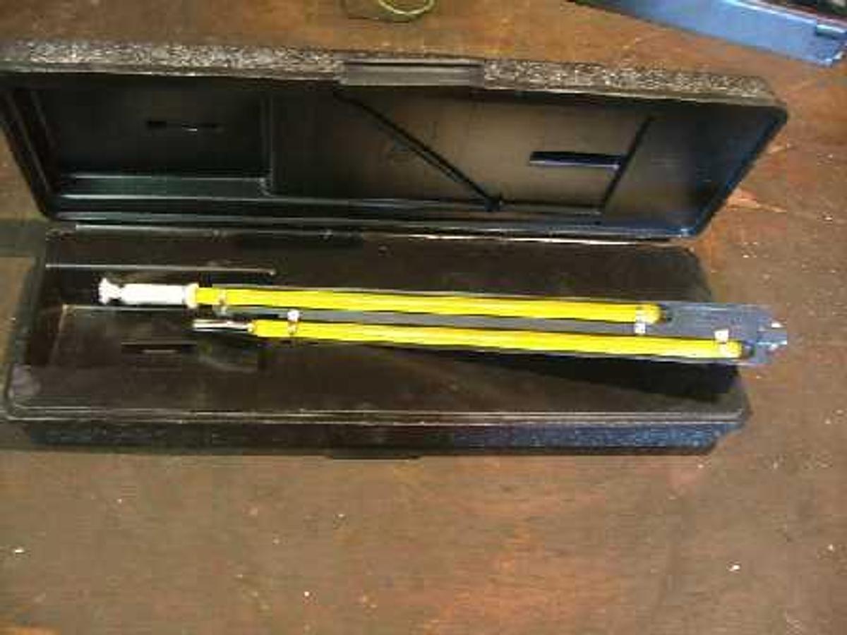 Used QTY. 1. TAYLOR 9 INCH SLING PSYCHROMETER M/N 1328C