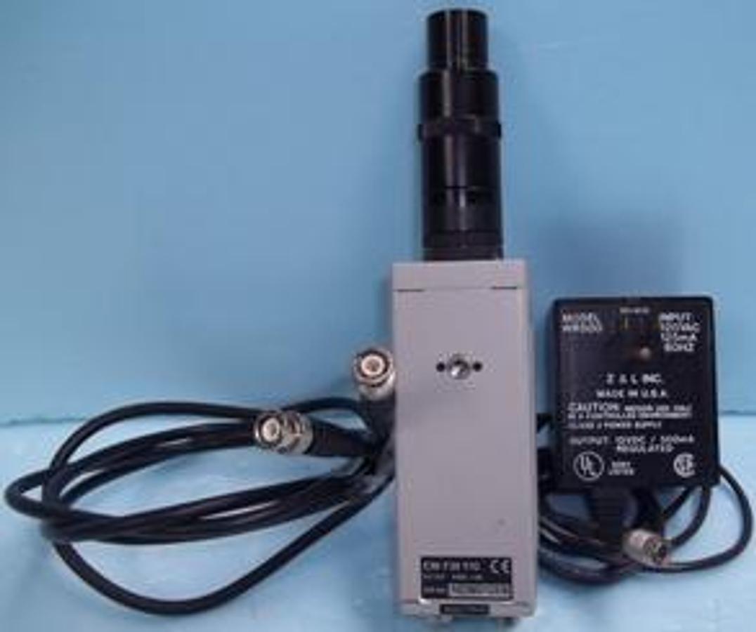 Used MICROSCOPE VIDEO CAMERA NO.: CM-730 Y/C D.C. 12V FUSE: 1.5A