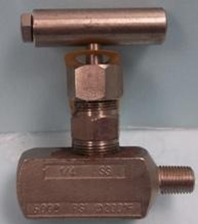 Used QTY. 1. KF INDUSTRIES ¼ IN. NEEDLE VALVE SS