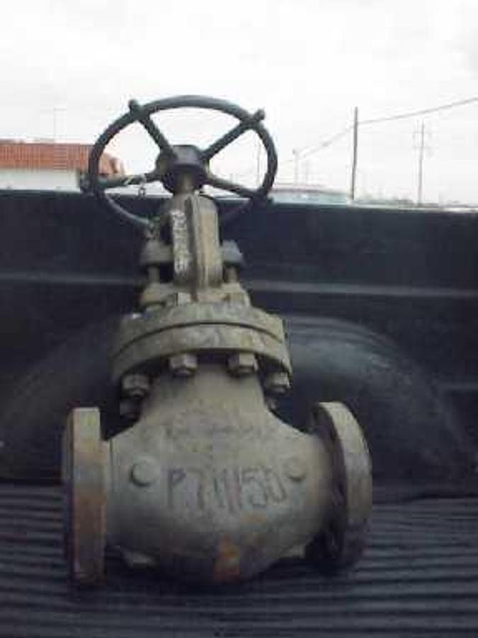 Used QTY. 1. 3" 600 VOGT GLOBE FLANGED A105 (UNUSED OUTSIDE STORAGE) (kk030802r.jpg)