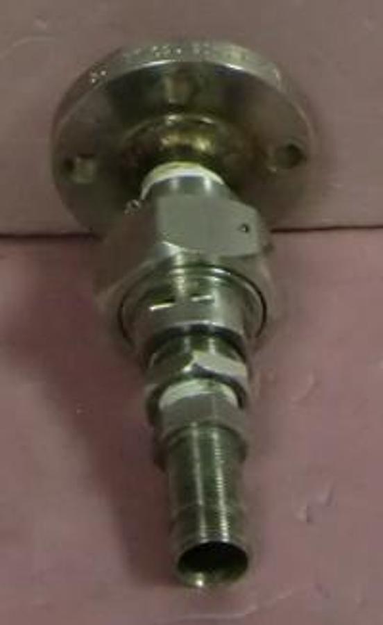 Used QTY. 1. VIRAJ ZOOK FLANGE TYPE; 1' 2U 3000# PT: S1631 2008 CRN OG8483 5C 316 X 316 SRN:H794 .