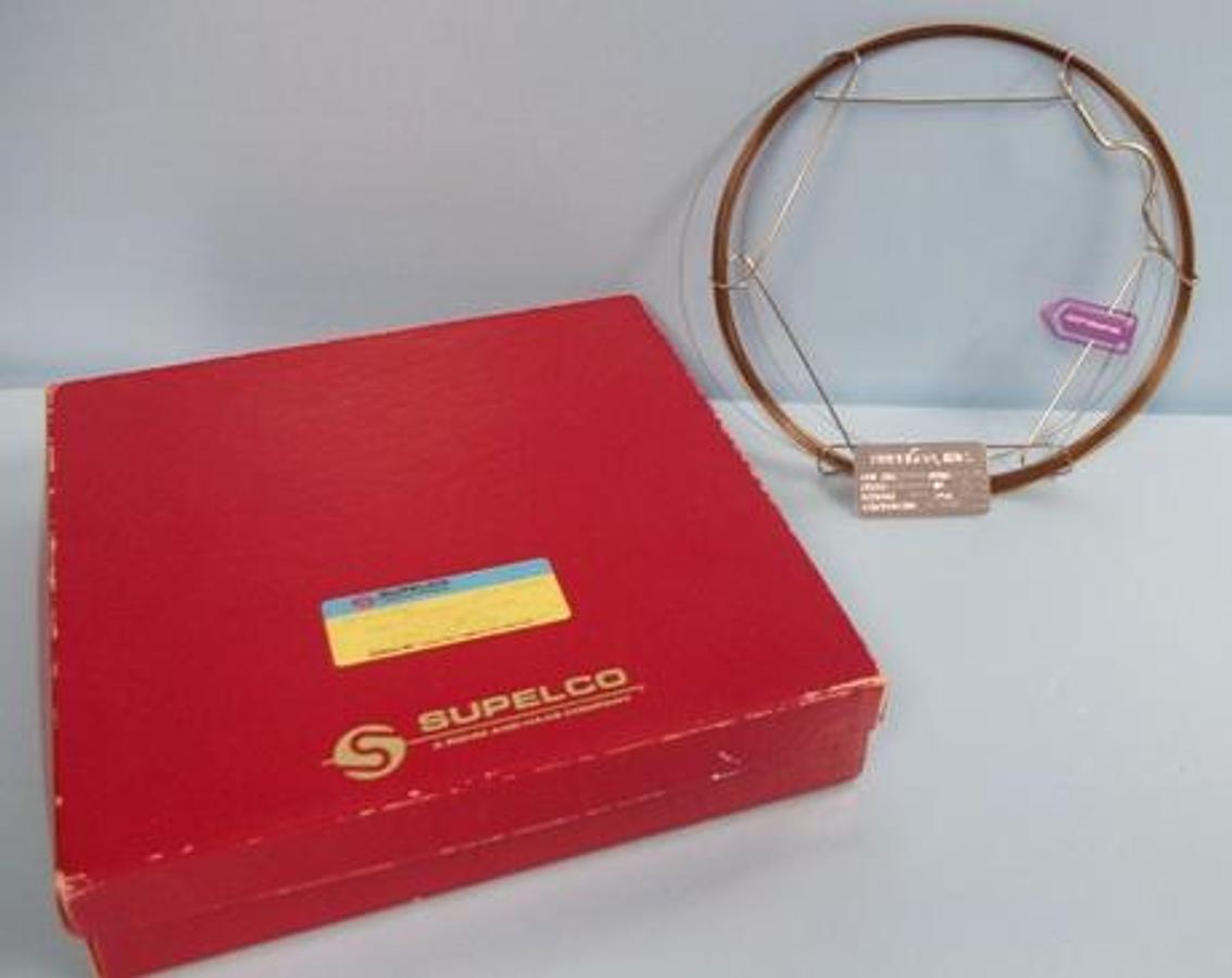 Used QTY. 1. SUPELCO (SUPELCOWAX) 10 CAT # 2-4080 FUSED SILICA CAPILLARY COLUMN