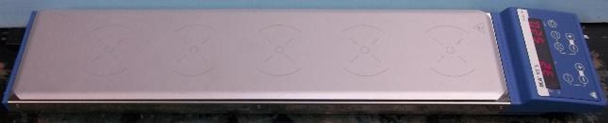 Used IKA RT5 5 PLACE HOTPLATE STIRRER
