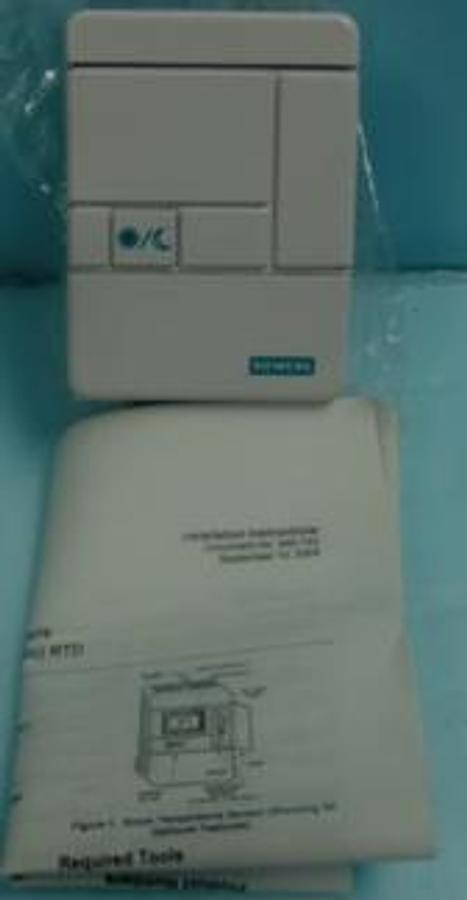 Used SIEMENS BUILDING TECHNOLOGIES INC. RS540-ELECTRONIC ROOM SENSOR 544-770B DATE CODE 1148