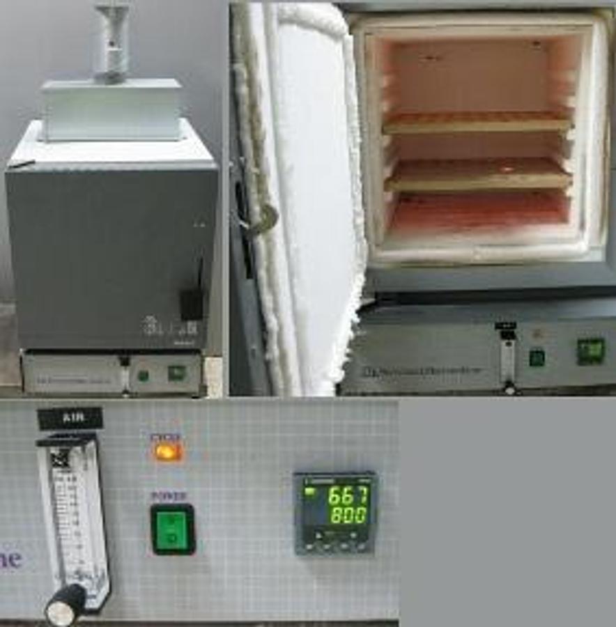 Used QTY. 1. BARNSTEAD INTERNATIONAL THERMOLYNE 30400 ATMOSPHERE CONTROLLED ASHING FURNACE MODEL: F30430CM-60