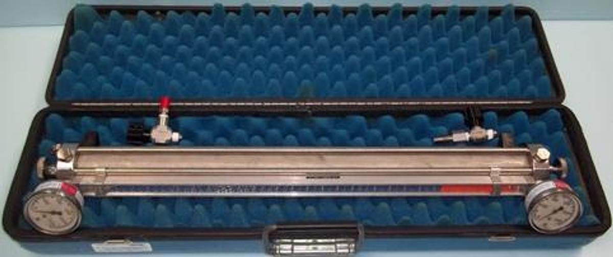 Used WELKER ENGINEERING CO. SUGAR LAND TX. CONSTANT PRESSURE 500 CC SAMPLE CYLINDER