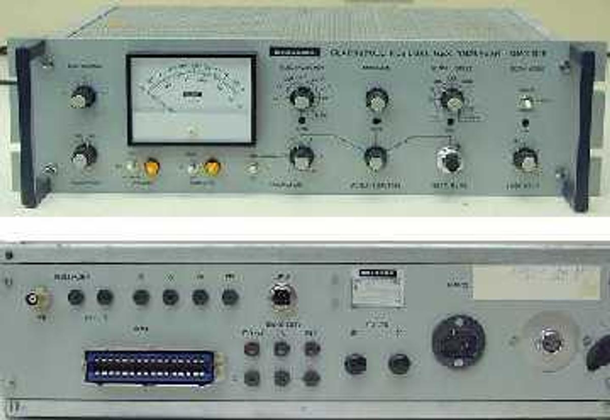 Used QTY. 1. BALZERS QMG 111B RESIDUAL GAS ANALYZER CONTROLLER UNIT.