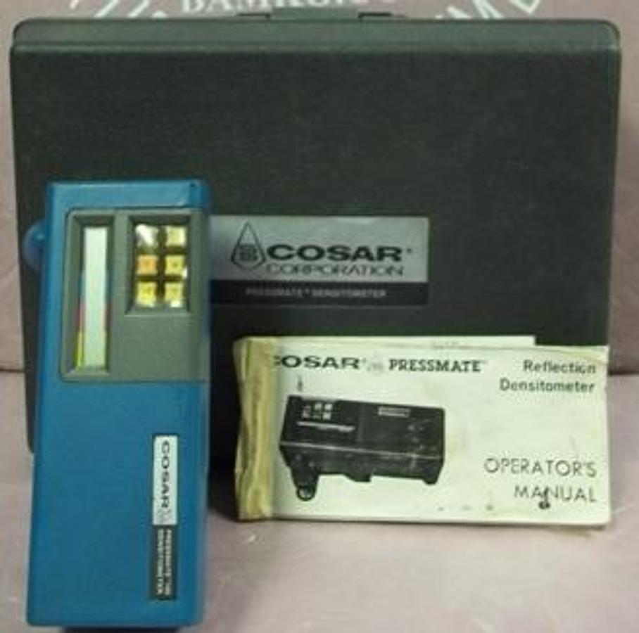 Used QTY. 1. COSAR CORPORATION PRESSMATE TM 102 REFLECTION DENSITOMETER SRN:P02A13-7449745