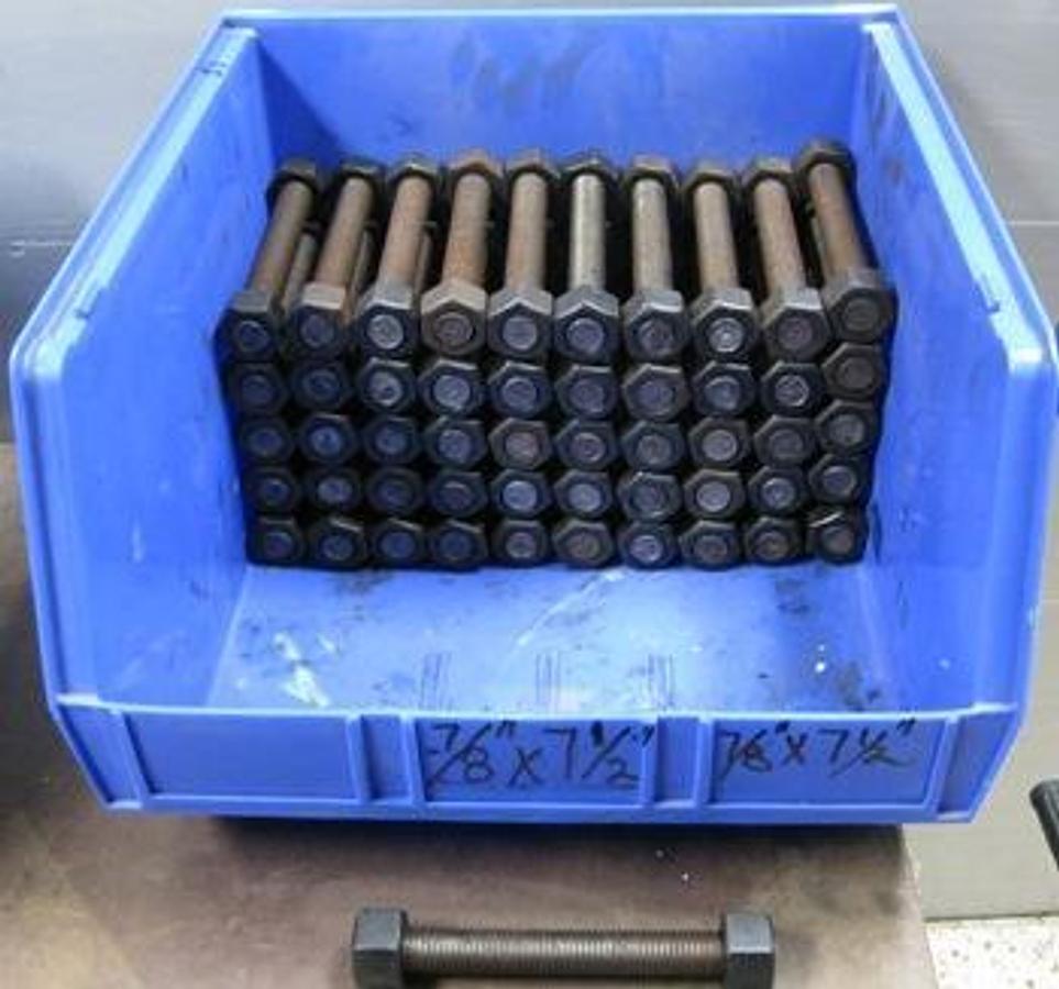 Used HIGHLAND THREADS INC. STUDS WITH NUTS