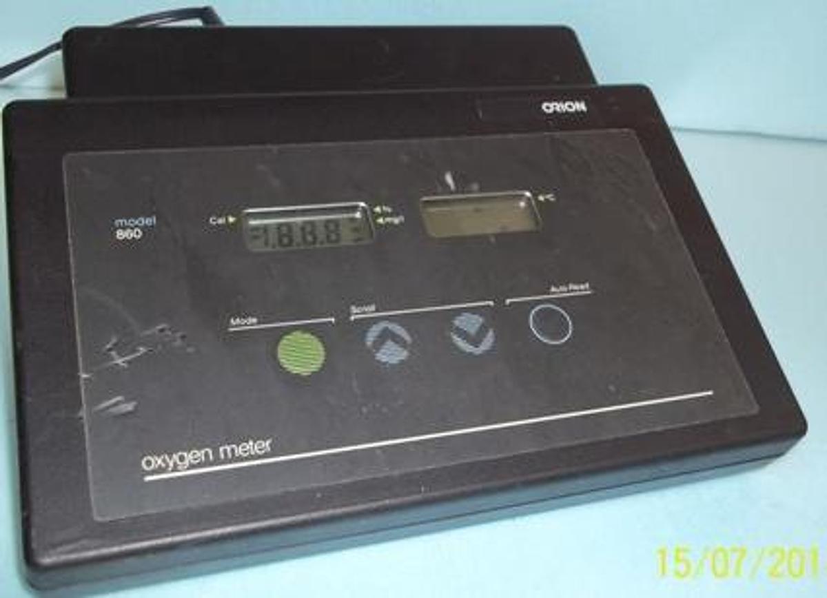 Used ORION RESEARCH INC. OXYGEN METER MODEL: 860