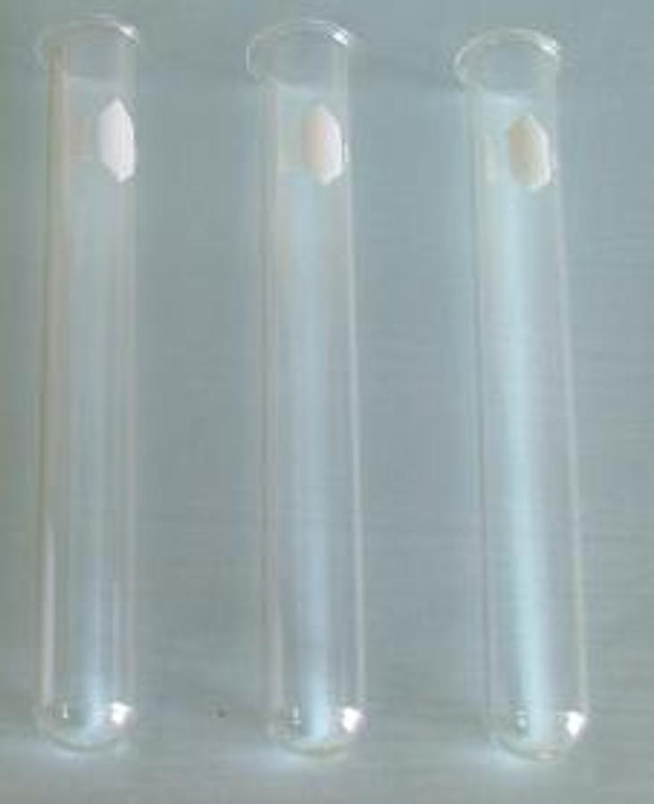 Used KIMAX TEST TUBES 8" X 1" D