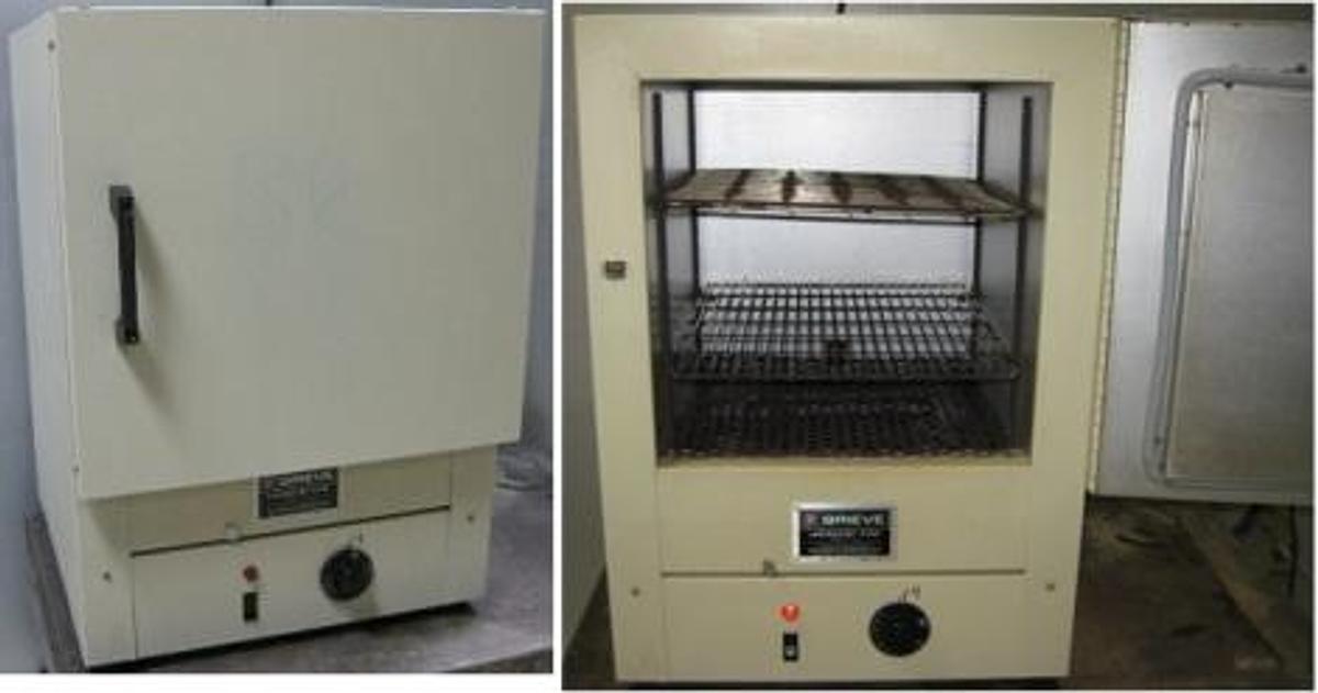 Used QTY. 1. G GRIEVE LABORATORY CONVECTION OVEN