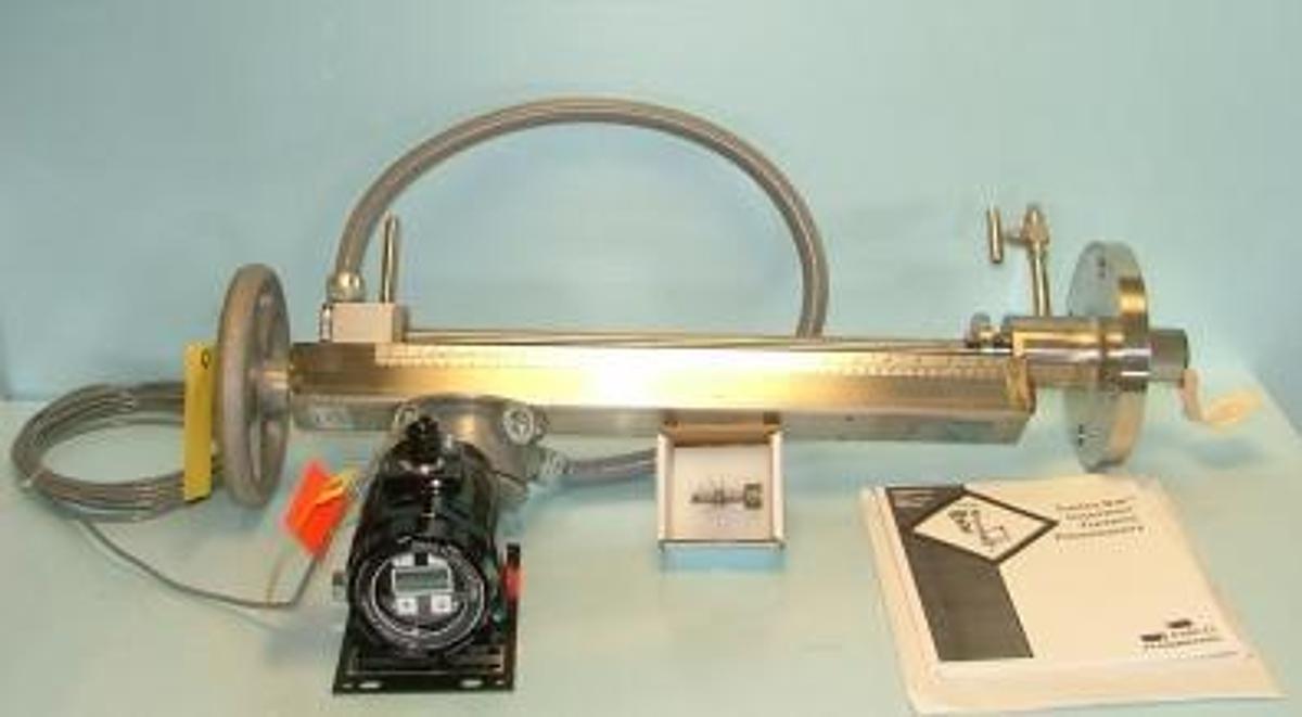 Used TURBO-BAR INSERTION TURBINE FLOW METER MODEL# TMP-910-3F150