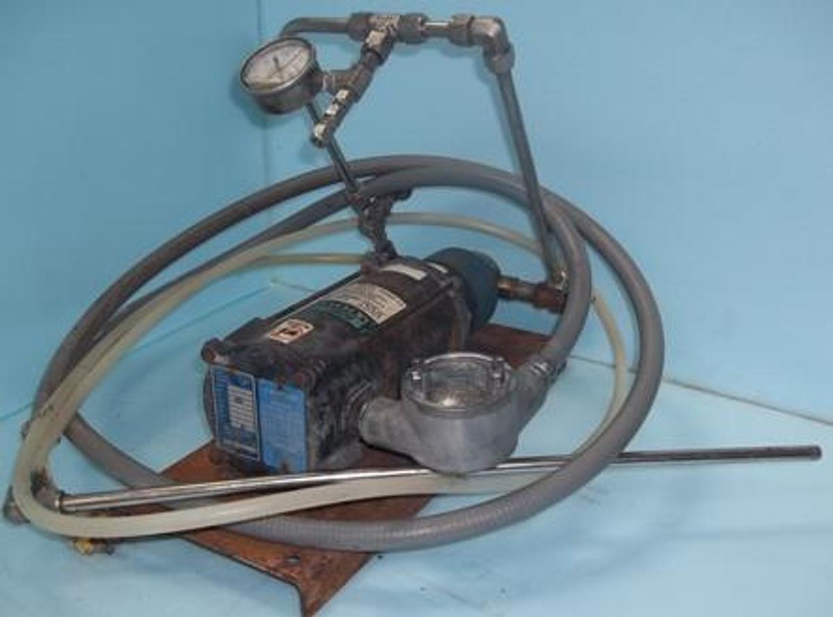 Used MICROPUMP CORPORATION TEXAS PROCESS EQUIPMENT COMPANY PT. NO. 81375 061