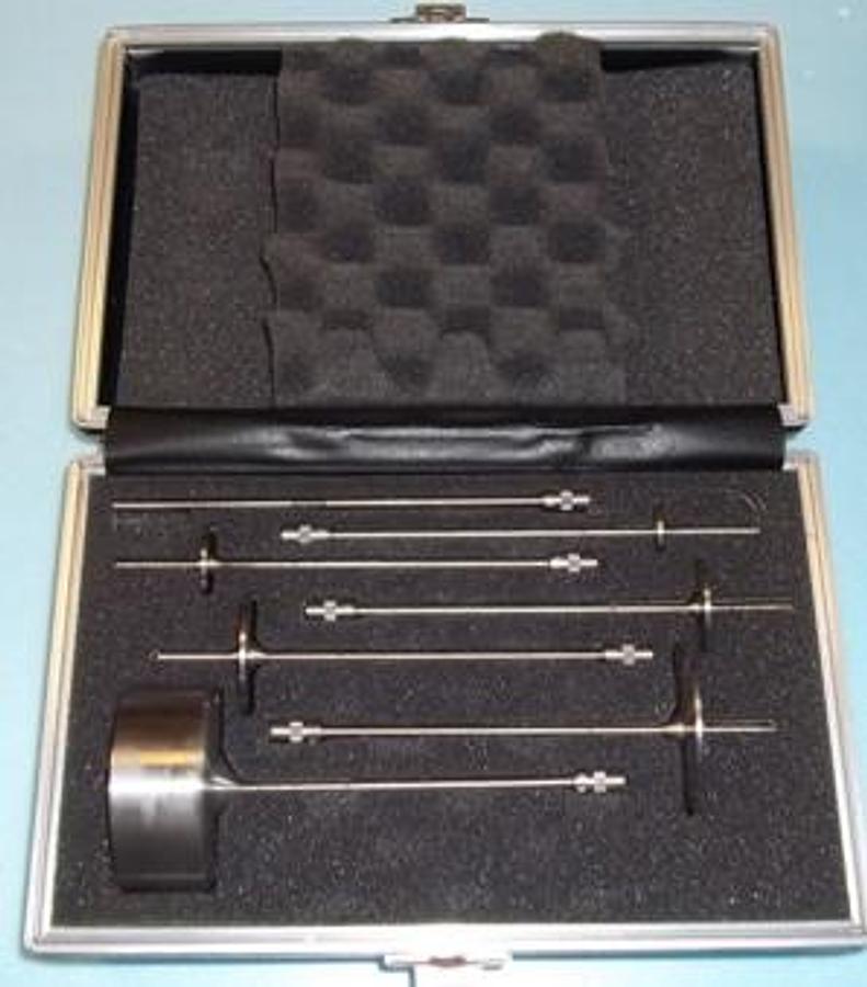 Used QTY. 1. BROOKFIELD RV SPINDLE SET CONSISTING OF THE FOLLOWING SPINDLE NUMBERS: 1