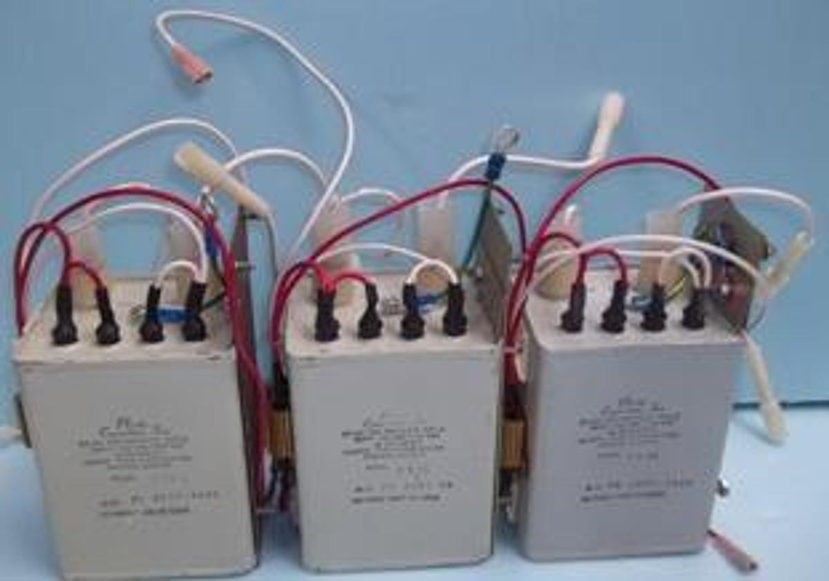 Used SIEVERS PLASTICS CAPACITORS