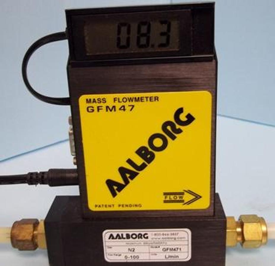 Used QTY. 1. AALBORG MASS FLOW METER GFM-47. MAX PSI: 500