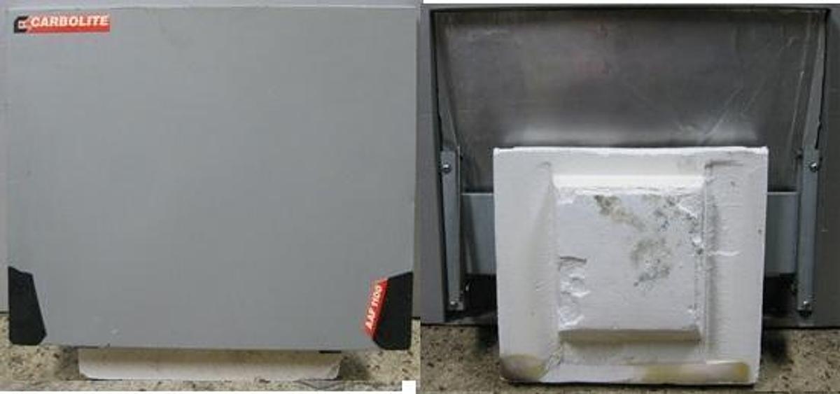 Used CARBOLITE AAF 1100 FURNACE DOOR