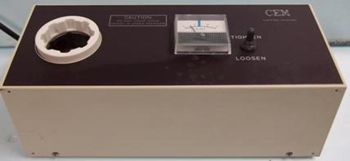 Used CEM CAPPING STATION