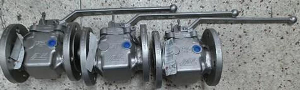 Used AVZ ARMATUREN 2" CF8M 150 FLANGED RAISED FACE JACKETED PLUG VALVE COD: F2G0LM1DDD72
