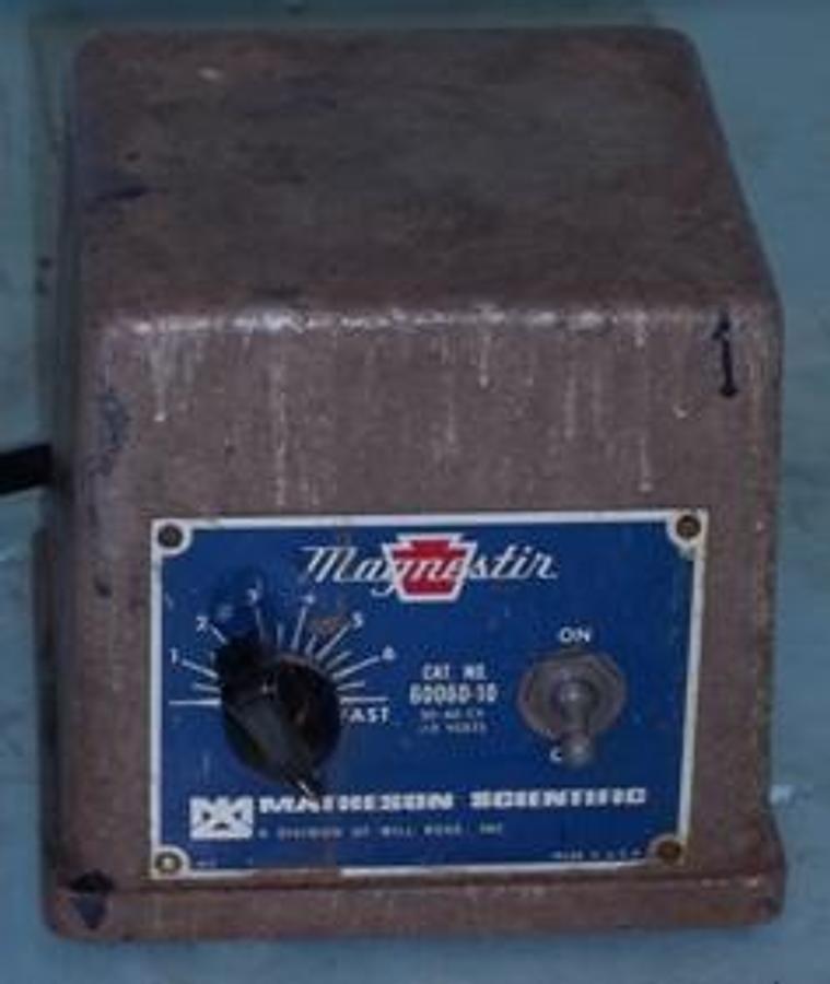 Used QTY. 1. MATHESON SCIENTIFIC MAGNESTIR 115V 50/60HZ CAT # 60060-10
