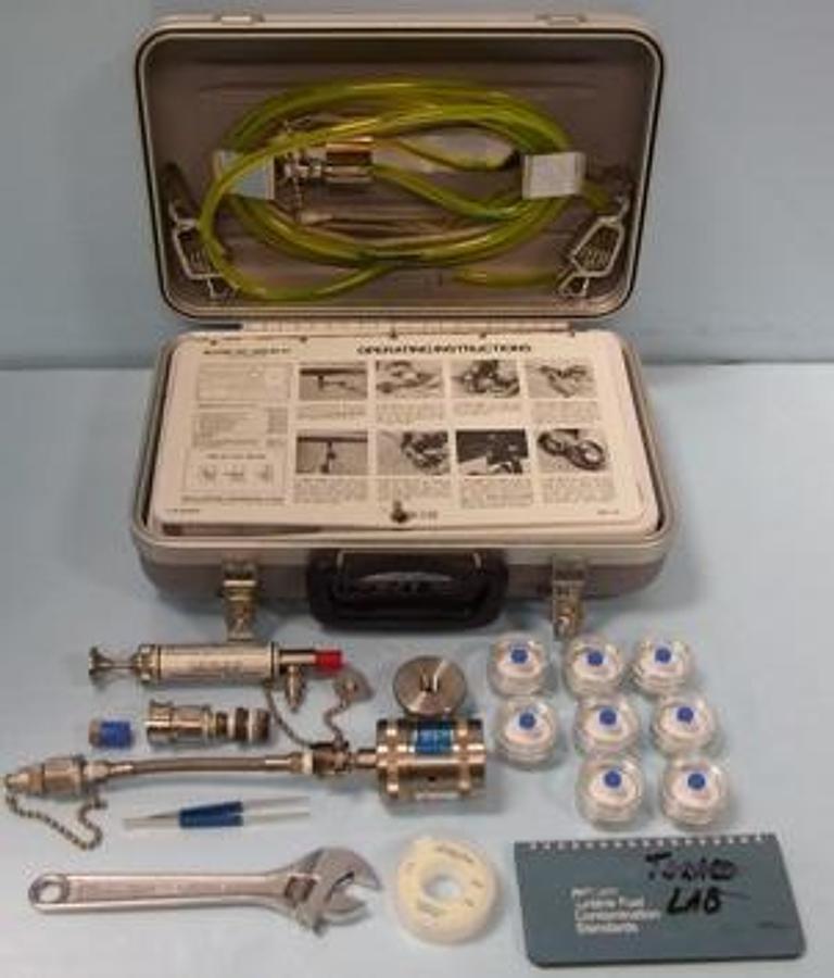 Used QTY. 1. MILLIPORE FUEL SAMPLING KIT CAT. NO. XX6403730